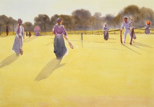 Edwardianen bij tennis